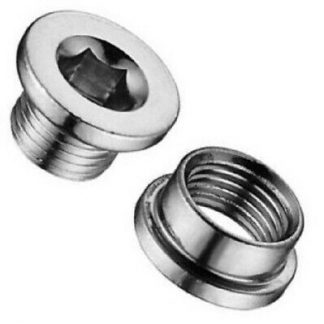 Derailleur hanger nut bolt screw set